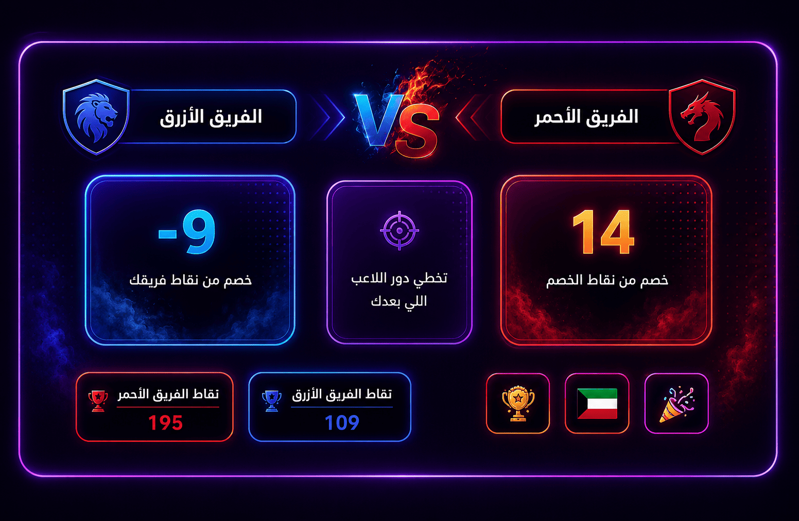 غلاف لعبة حرب الفريقين